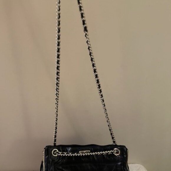 Rebecca Minkoff Black Leather Shoulder Bag - Picture 6 of 6